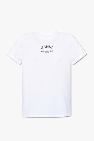 Футболка GANNI - Фото №1
