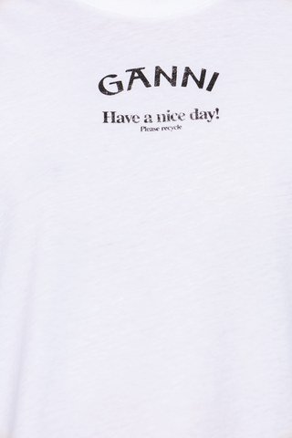 Футболка GANNI - Фото №5