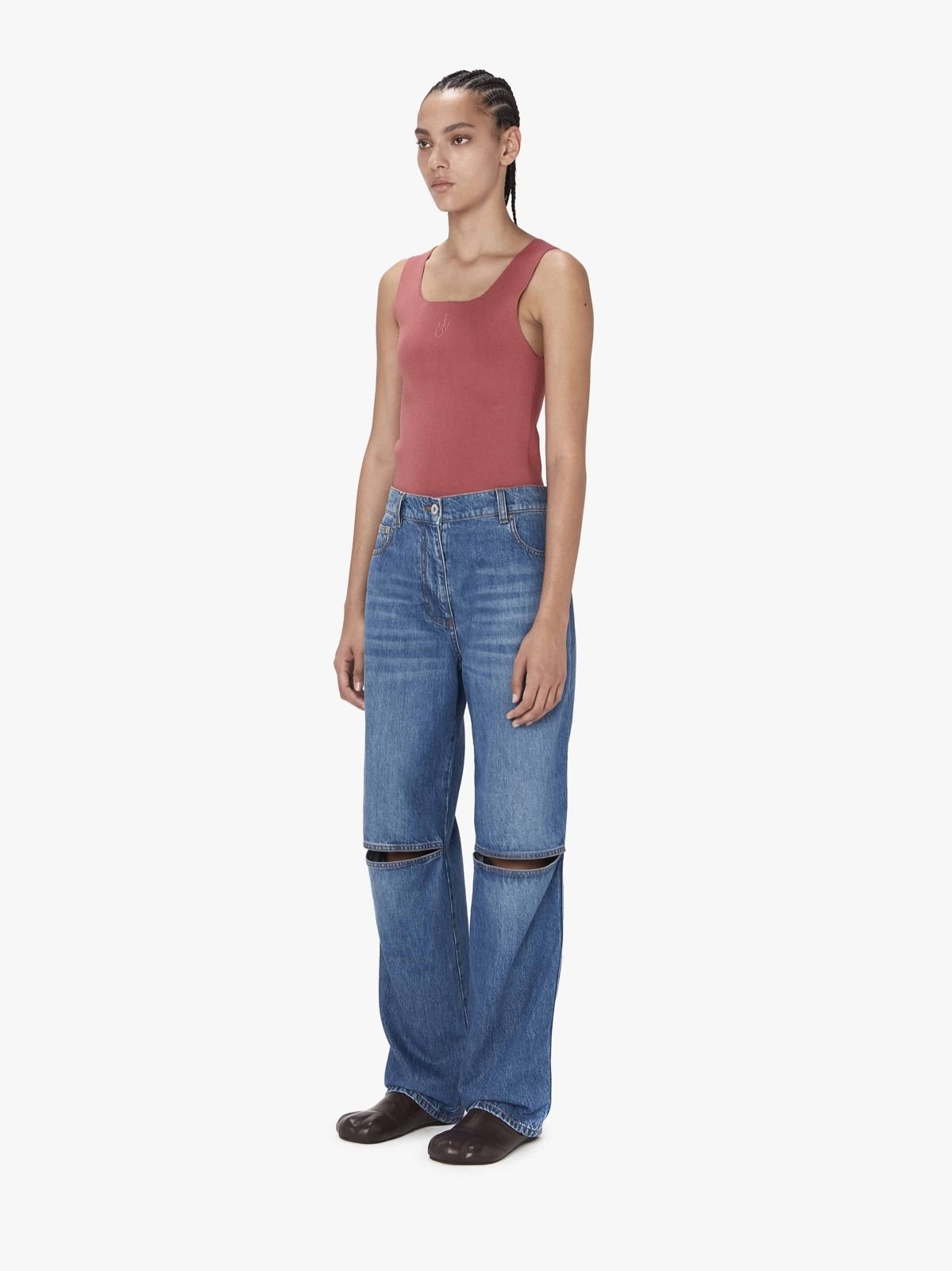 Джинсы JW ANDERSON - Фото 4 Джинсы JW ANDERSON - Фото 4