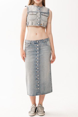 Костюм з деніму COURREGES