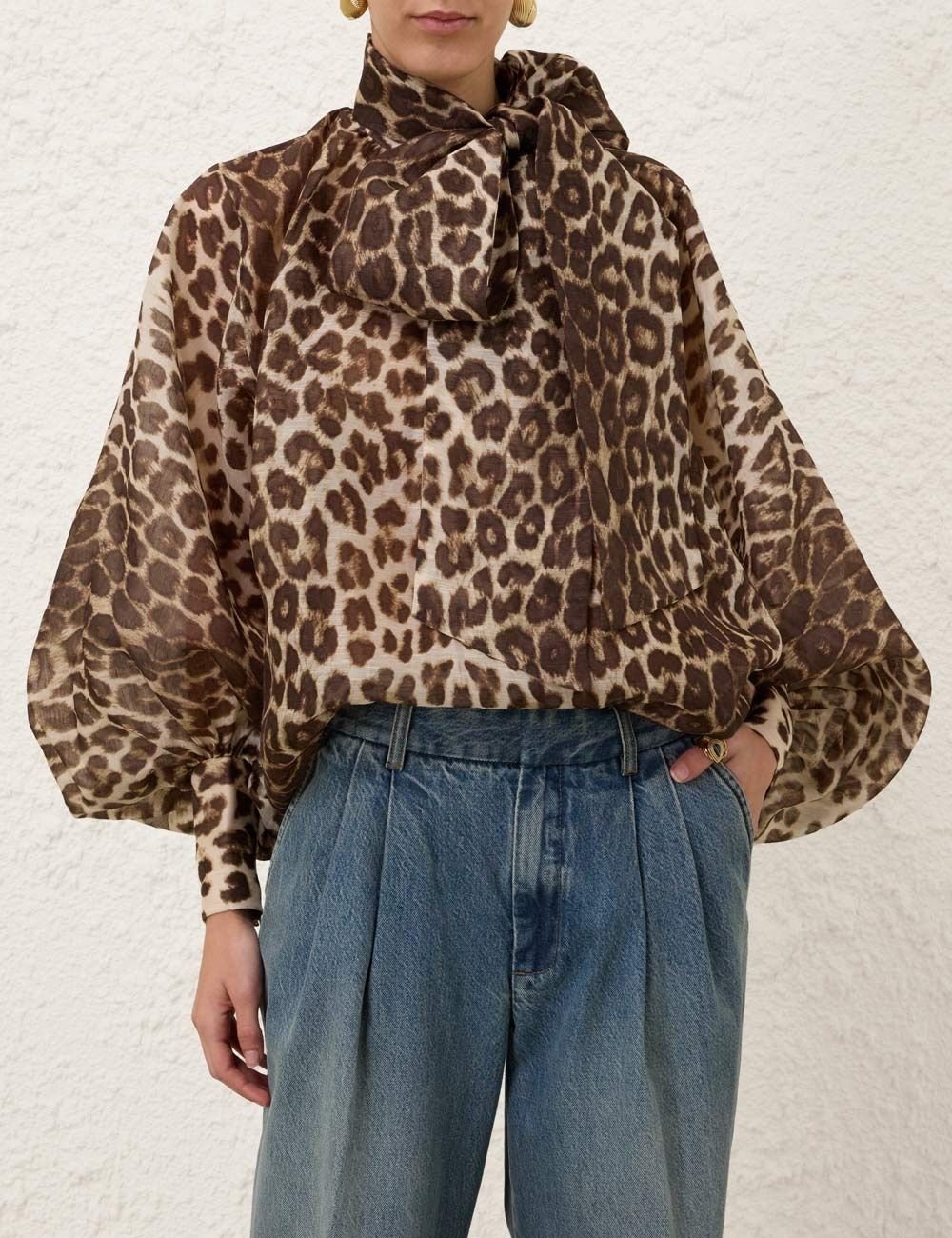 Блуза ZIMMERMANN - Фото 1 Блуза ZIMMERMANN - Фото 1