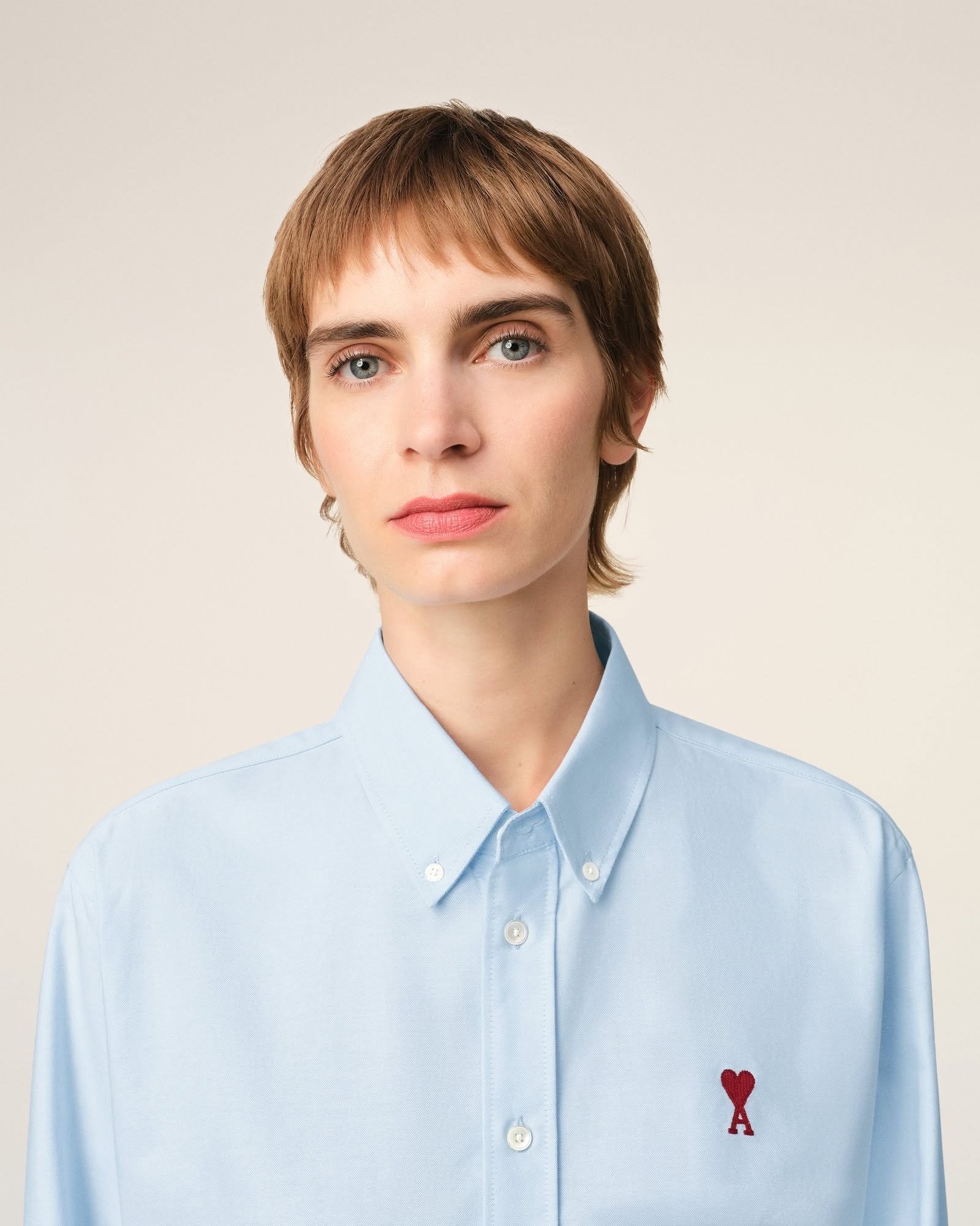 Рубашка AMI PARIS - Фото 3 Рубашка AMI PARIS - Фото 3
