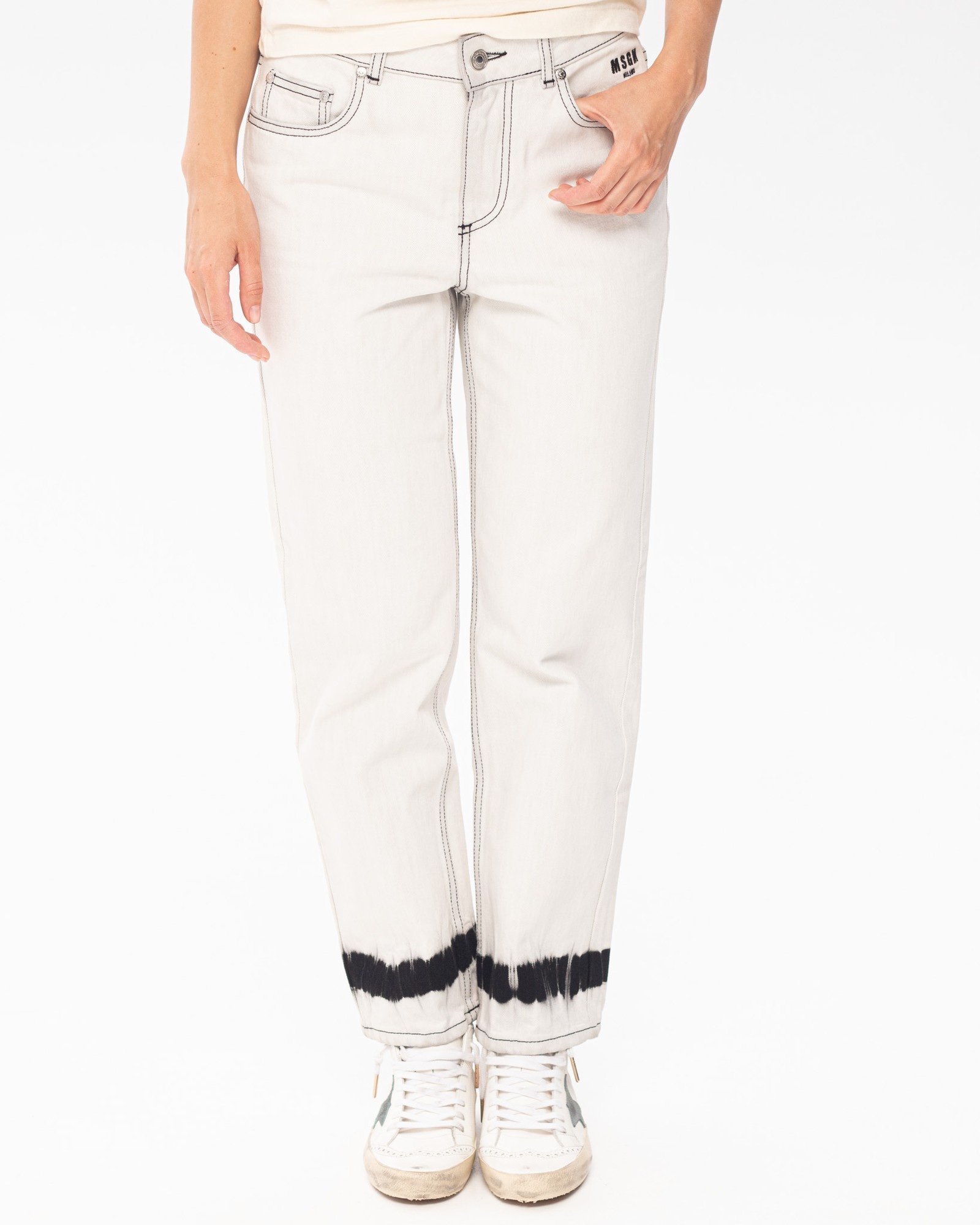 Джинсы MSGM - Фото 1 Джинсы MSGM - Фото 1
