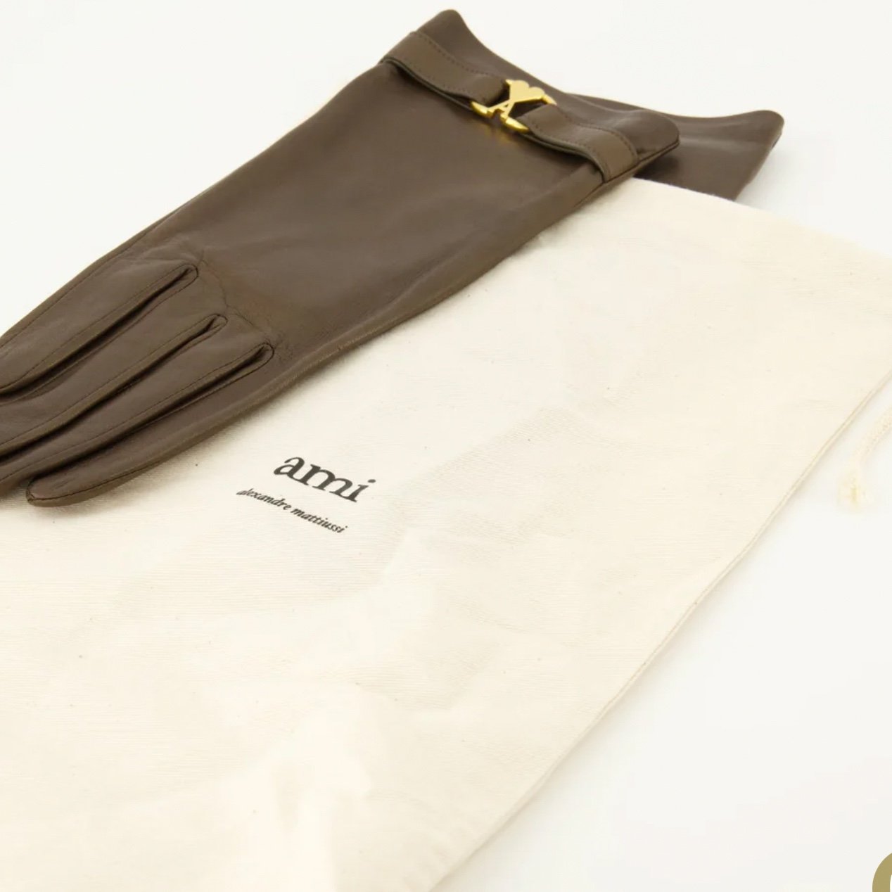 Рукавиці AMI PARIS - Фото 2 Рукавиці AMI PARIS - Фото 2