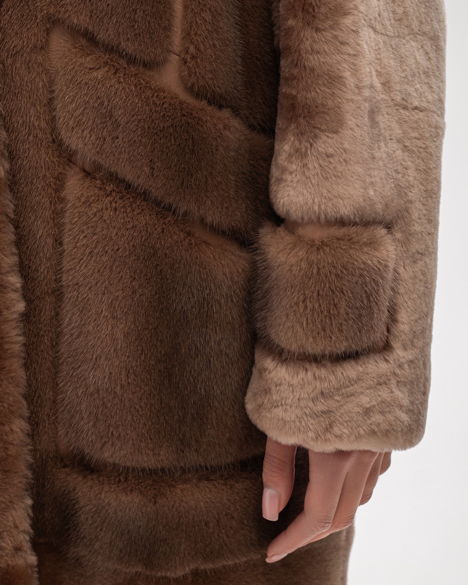 Дубльонка з елементами норки BLANCHA - Фото 3 Дубльонка з елементами норки BLANCHA - Фото 3