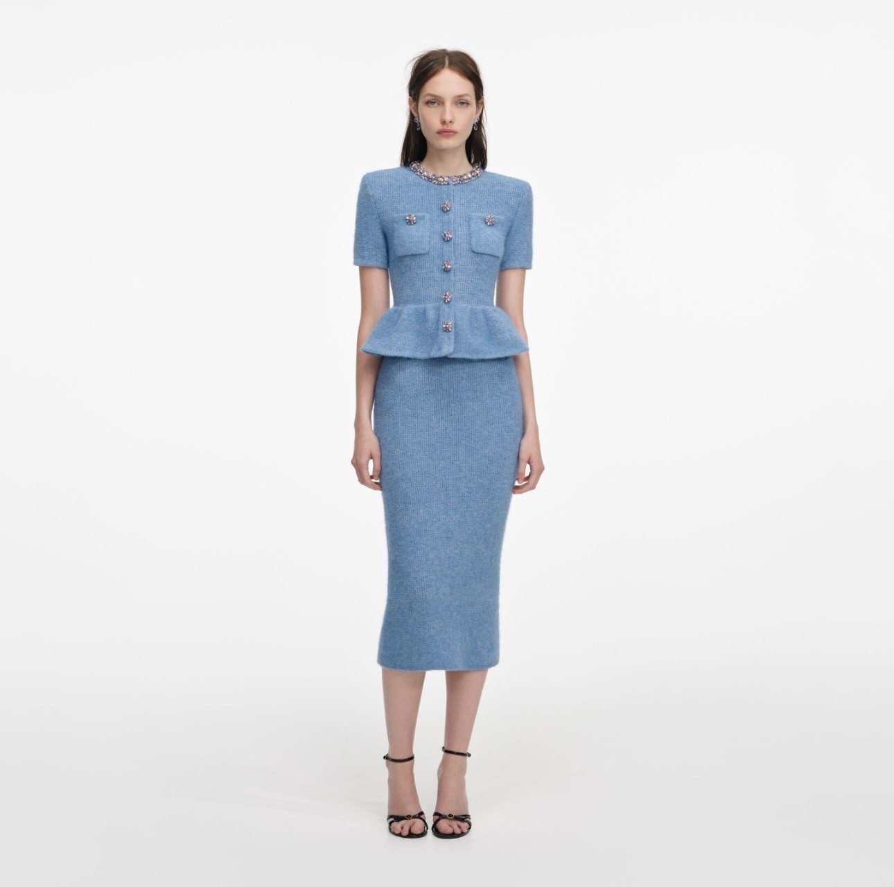 Платье SELF-PORTRAIT - Фото 1 Платье SELF-PORTRAIT - Фото 1