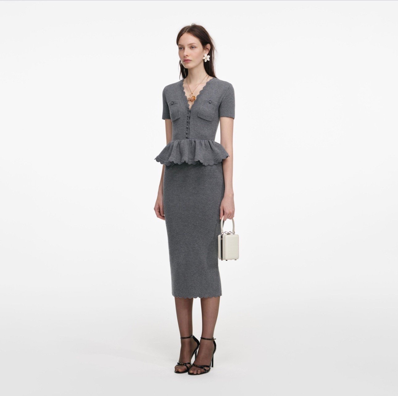 Платье SELF-PORTRAIT - Фото 4 Платье SELF-PORTRAIT - Фото 4