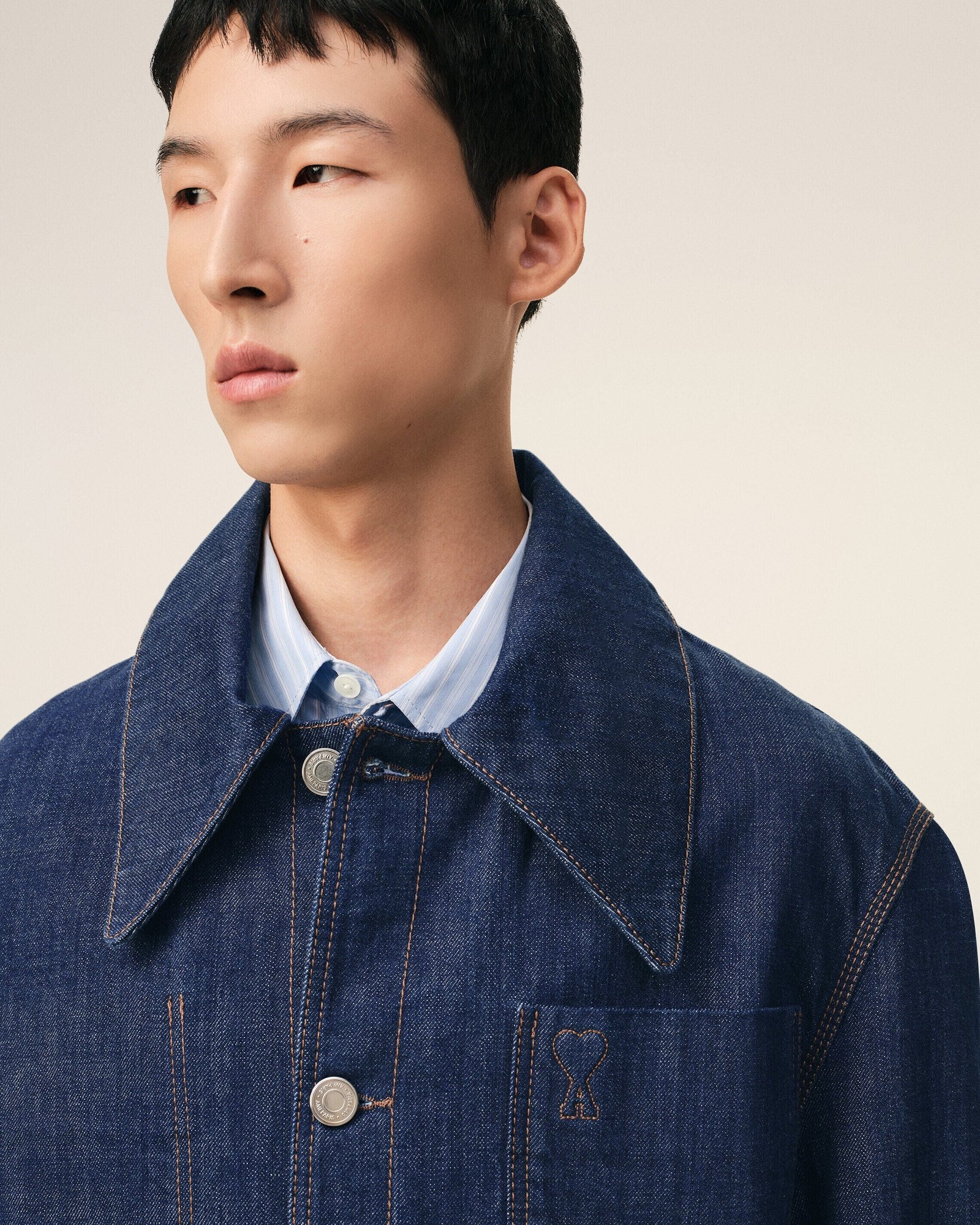 Сорочка AMI PARIS - Фото 7 Сорочка AMI PARIS - Фото 7