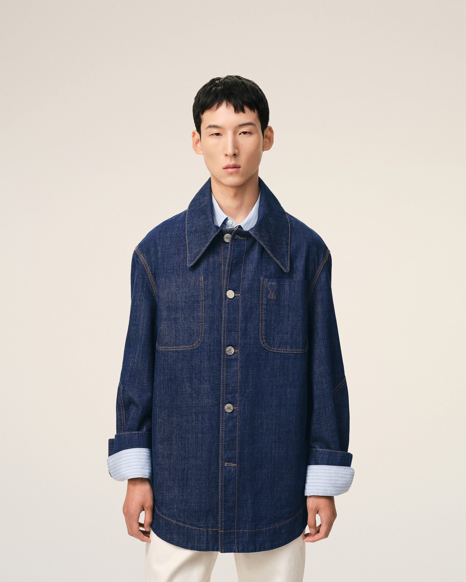 Сорочка AMI PARIS - Фото 6 Сорочка AMI PARIS - Фото 6