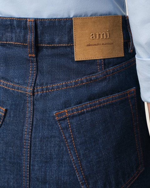 Джинсы AMI PARIS - Фото 5