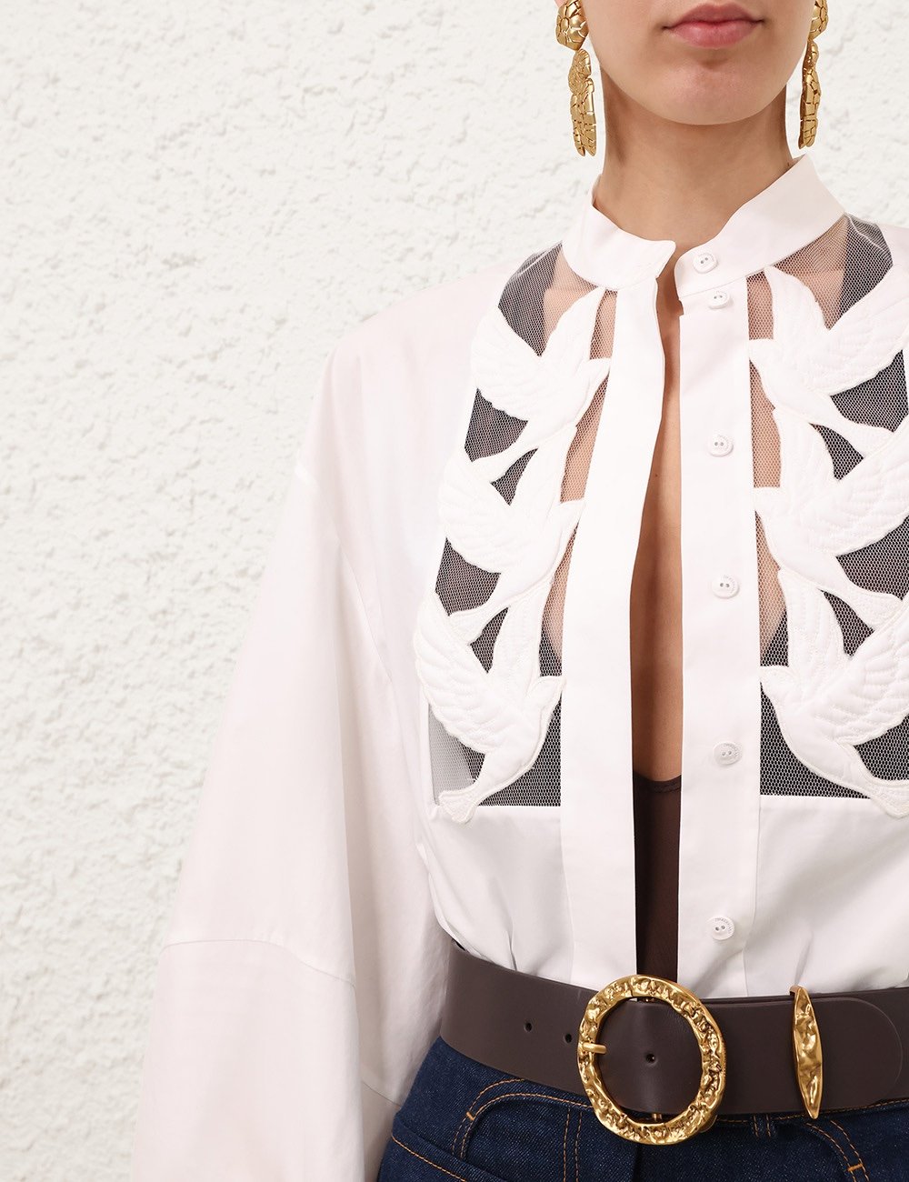 Блуза ZIMMERMANN - Фото 2 Блуза ZIMMERMANN - Фото 2