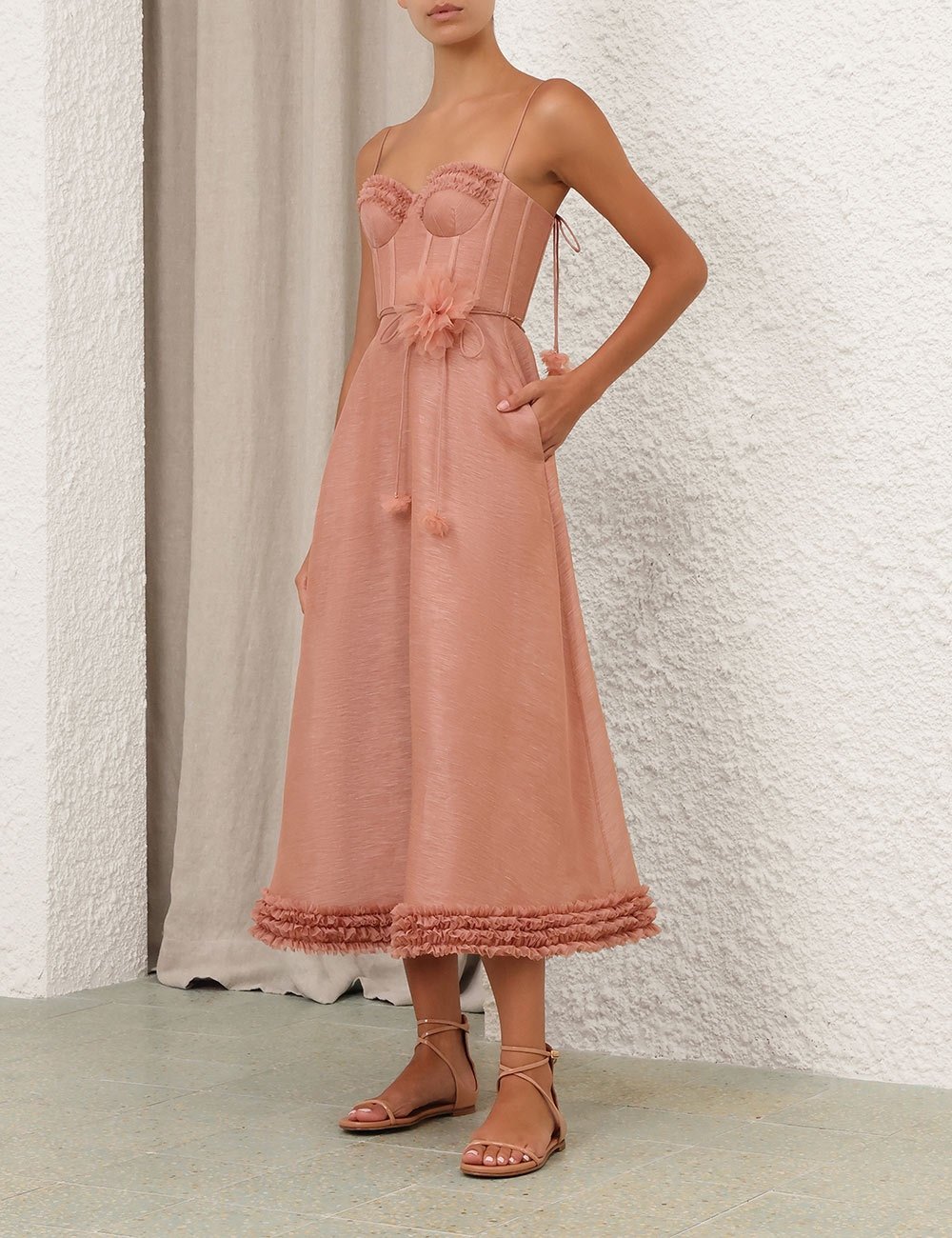 Сукня ZIMMERMANN - Фото 6 Сукня ZIMMERMANN - Фото 6