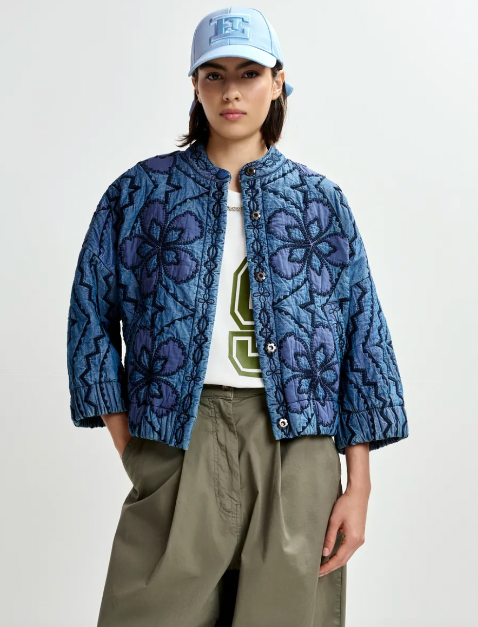 Джинсовая куртка ESSENTIEL ANTWERP - Фото 1 Джинсовая куртка ESSENTIEL ANTWERP - Фото 1