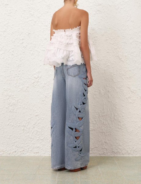 Джинсы ZIMMERMANN - Фото 3