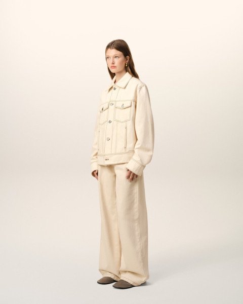 Джинсова куртка AMI PARIS - Фото 3