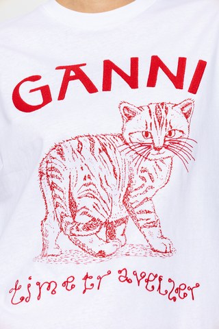 Футболка GANNI - Фото №2